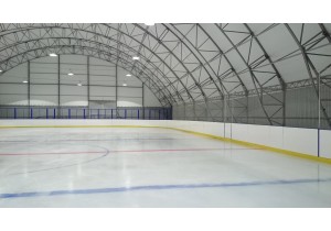 Ангар хоккейная площадка 