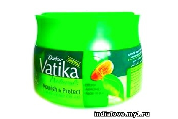 Крем для укладки волос Dabur Vatika Nourish & Protect (питание и защита) 140 мл