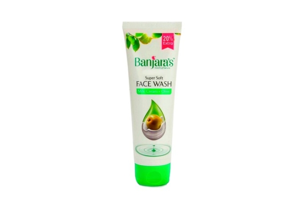 Гель для умывания Сливки и Олив Банджарас. Banjara's Face Wash Milk Cream+Olive.