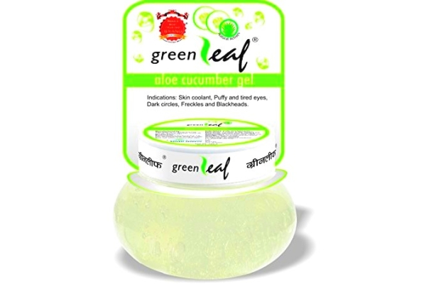 Гель   алоэ вера и огурец.Green leaf aloe cucumber gel.